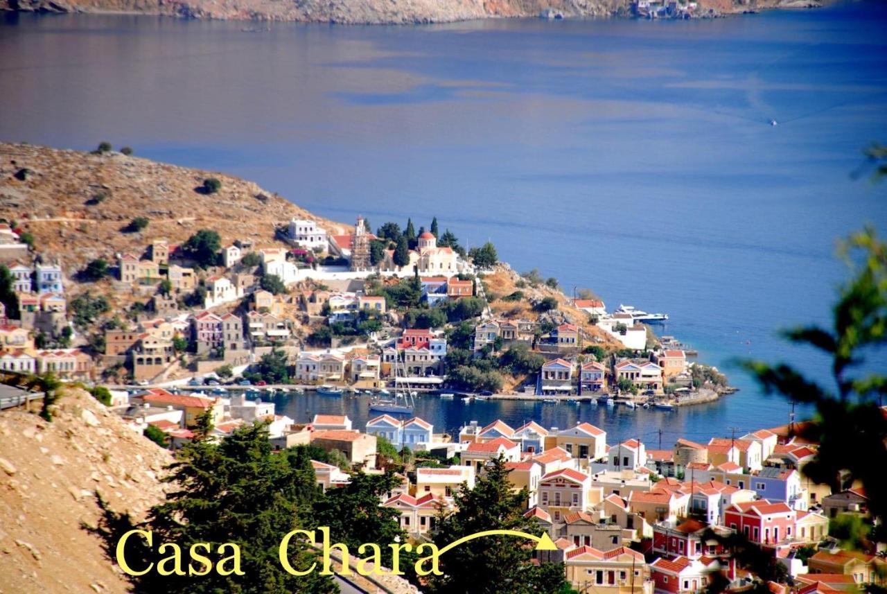 Casa Chara Apartment Symi Bagian luar foto